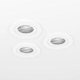 Eglo 902255 - set 3x led ugradno spot svetlo barranco 1xGU10/4,5W/230V belo | Eponuda.com