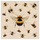  Serviete za dekupažo - Dancing Bees - 1 kos RABLJENO Cene