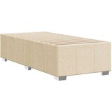 vidaXL Posteljni okvir krem 90x200 cm blago | Shoptok.si