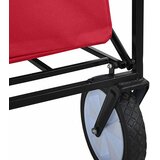  Sklopiva ručna kolica Crvena 94 x 53 x 99 cm Oxford tkanina | Eponuda.com