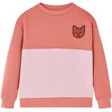  Dječja topla majica sa slaganjem boja ružičasta 104 | shoptok.hr