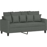  Sedežna garnitura z blazinami 3-delna temno sivo blag | Shoptok.si