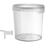 Fermentacijska posoda 33L vedro za vino, liker, pivo s pokrovom + pipa, (5000355450)