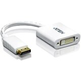 Aten DisplayPort / DVI Adapter [1x Muški konektor DisplayPort - 1x Ženski konektor DVI, 24 + 5 polova] Bijela | Eponuda.ba