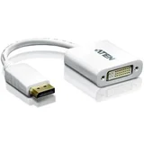 VC965-AT DisplayPort / DVI adapter [1x moški konektor DisplayPort - 1x ženski konektor DVI\, 24 + 5 polov] bela 10.00 cm, (20430139)