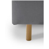 Scandic Siva oblazinjena zakonska postelja s prostorom za shranjevanje z letvenim dnom 180x200 cm Zee – | Shoptok.si