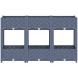  Povišena gredica 120x40x71 cm od polipropilena | shoptok.hr
