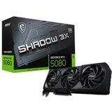 MSI svga RTX5080 shadow 3X oc 16GB GDDR7, V531-003R Cene