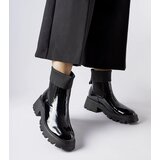 Gemre Black slip-on ankle boots workery Breolungi | ePonuda.com
