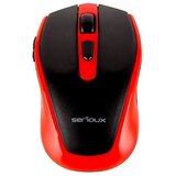 Serioux bežični miš za računalo, SRXM-PST600W-RD | shoptok.hr