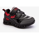 Kesi Children's Leather Sports Shoes Black Lunno