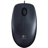 Logitech žična optična miška USB M100 črna Cene