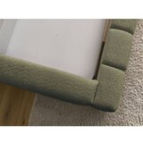 Bobochic Paris Zeleni tapecirani bračni krevet s prostorom za odlaganje s podnicom 180x200 cm Denali – | shoptok.hr