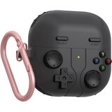 INF Združljivo s silikonskim zaščitnim etuijem za Bluetooth slušalke Huawei Freeclip2 - dizajn igralne konzole DarkGrey, (5000116687) | Shoptok.si