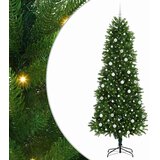 vidaXL Božično drevo med 300 LED z stojalom Zelena 240 cm PE, (5000066890) | Shoptok.si