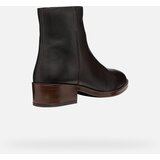 Geox Dark Brown Women's Ankle Boots Camexia - Ladies | Shoptok.si
