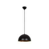  Luster na sajli SIVANI 1xE27/40W/230V pr. 30 cm crna/bakarna | Eponuda.com