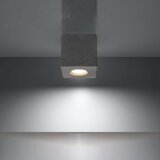  Stropna svetilka QUAD concrete, (21347978) | Shoptok.si