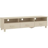 TV ormarić HAMAR boja meda 158 x 40 x 40 cm od masivne borovine | shoptok.hr