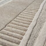 Flair Rugs Sivo-bež ručno rađena vunena staza 80x300 cm Lira – | shoptok.hr
