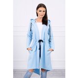 Kesi Coat with a longer azure back Cijene