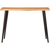  Jedilne mize Rjava in črna 110 x 55 x 78 cm Masiven les manga, (5000268936) | Shoptok.si