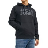JACK&JONES muška dukserica s kapuljačom Corp Logo (crna) Cijene
