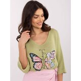 Italy Moda Sweater-MI-SW-7002.17-pistachio | Shoptok.si