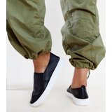 Gemre Black Lace Slip-On Sneakers Dafina | Shoptok.si