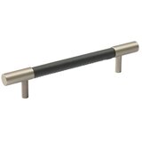  Pohištveni ročaj (2 kos, Vrsta pohištvenega ročaja: Drog, Usnje, Drugo, Dolžina: 180 mm, Srebrna/Siva) | Shoptok.si