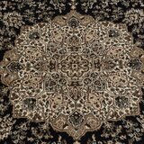 Lesnina-XXXL tkana preproga kashmir 2608 schwarz 200/290 cm tkano črna | Shoptok.si