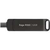 32GB 100MB/s Rage R550 USB 3.2 + USB-C spominski ključek