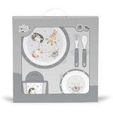 Interbaby set za jelo 5/1 Akvarel Sivo | shoptok.hr
