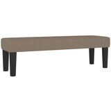 vidaXL Krevet s oprugama i madracem smeđesivi 200x200 cm od tkanine | shoptok.hr