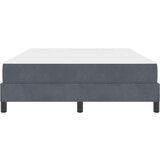  Boxspring krevet s madracem Tamno siva 160 x 200 cm Baršun | shoptok.hr