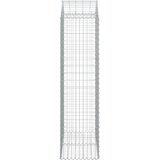  Gabionska košara s lukom 100x50x180/200 cm pocinčano željezo | shoptok.hr