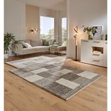 Linea Natura ročno tkana preproga nordic 130/190 cm tkano siva, temno siva | Shoptok.si