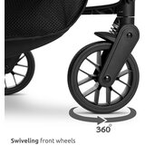 Lorelli Zozu kišobran kolica, Black | shoptok.hr