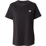 New Balance Tehnička sportska majica 'Essentials' crna / bijela
