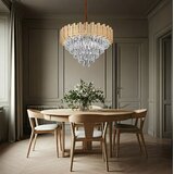 Toolight Visilica s kristalima G052-CP 60CM GOLD | shoptok.hr
