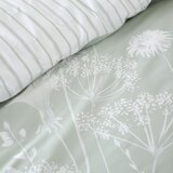 Catherine Lansfield Bijela/zelena posteljina za bračni krevet/za produženi krevet 230x220 cm Meadowsweet Floral – | shoptok.hr