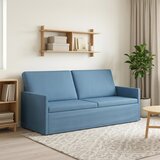 SOFA za 3 osobe Plava 190 x 81 x 82 cm Kordura tekstil Slike