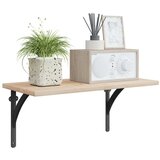  Nosači za zidne police 12 kom. Crna 14.5 x 14.5 x 3.5 cm Čelik - Crna 14 x 14 cm 12 | shoptok.hr
