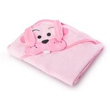 Sensillo Water Friends mekani ručnik za kupanje – pink zeko 100 x 100 cm | shoptok.hr