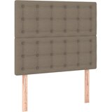  Okvir kreveta bez madraca smeđesivi 120 x 200 cm od tkanine | shoptok.hr