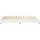 vidaXL Posteljni okvir brez vzmetnice bel 140x200 cm inženirski les | Shoptok.si