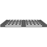  Krevet od paleta sivi 120 x 200 cm od masivne borovine | shoptok.hr