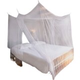 INF posteljna mreža proti komarjem z baldahinom white 220x200x200 cm, (21278085) | Shoptok.si