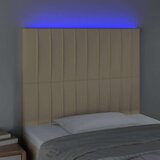  Uzglavlje krem 100x5x118/128 cm od tkanine | shoptok.hr