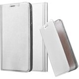 Cadorabo Ohišje, združljivo z HTC Desire 820 v klasično srebrno - Zaščitni ovitek z magnetnim zapiranjem, stoječo funkcijo in režo za kartice, (20565928) | Shoptok.si